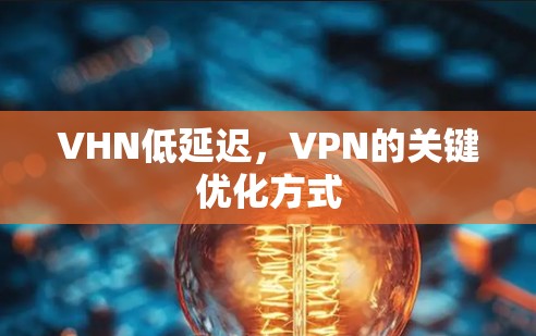 VHN低延迟，VPN的关键优化方式