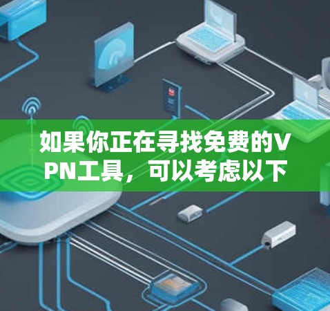 如果你正在寻找免费的VPN工具,可以考虑以下几种选择。请注意,免费VPN可能存在一些限制,比如速度、连接限制或广告支持。以下是一些常见的免费VPN工具 如果你正在寻找免费的VPN工具,可以考虑以下几种选择。请注意,免费VPN可能存在一些限制,比如速度、连接限制或广告支持。以下是一些常见的免费VPN工具