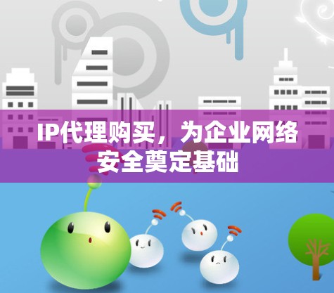 IP代理购买，为企业网络安全奠定基础