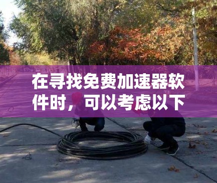在寻找免费加速器软件时，可以考虑以下几种工具，并根据你的需求和使用体验进行比较