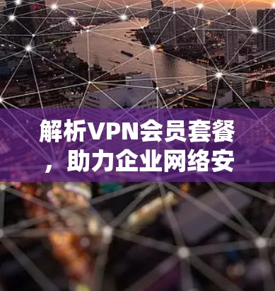 解析VPN会员套餐，助力企业网络安全与稳定