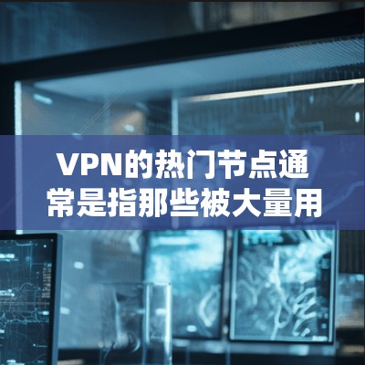 VPN的热门节点通常是指那些被大量用户频繁使用的服务器位置，通常是由于以下几个原因