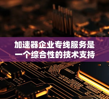 加速器企业专线服务是一个综合性的技术支持和解决方案，旨在帮助客户在使用加速器技术时，提高效率并解决各种问题。以下是加速器企业专线服务的详细介绍