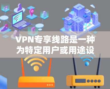 VPN专享线路是一种为特定用户或用途设计的高性能、安全的网络服务，主要用于提供更高的速度、稳定性和安全性，适合企业、教育机构和政府机构等需要高安全性连接的用户。以下是对VPN专享线路的详细分析