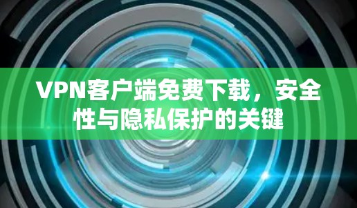 VPN客户端免费下载，安全性与隐私保护的关键