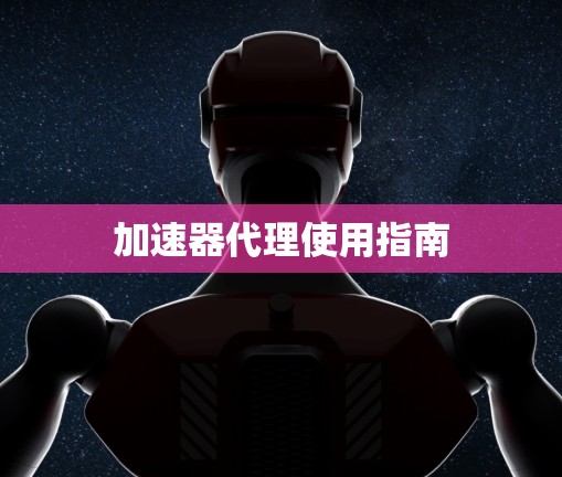 加速器代理使用指南